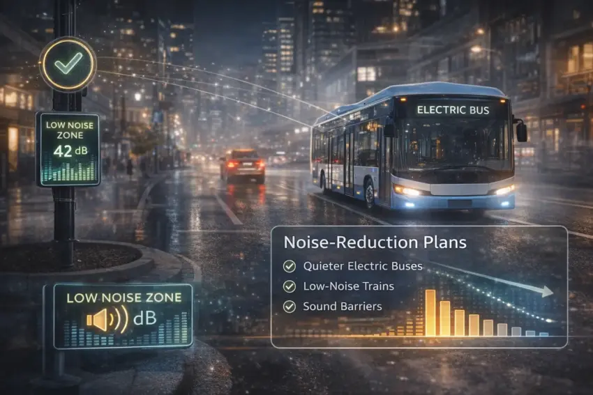 City Councils Approve Noise-Reduction Plans for Night Transport