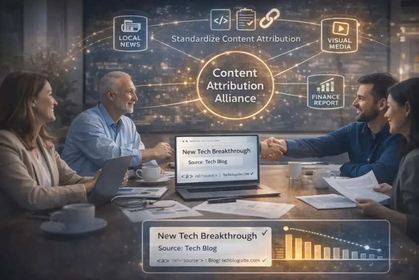 Small Publishers Form Alliance to Standardize Content Attribution