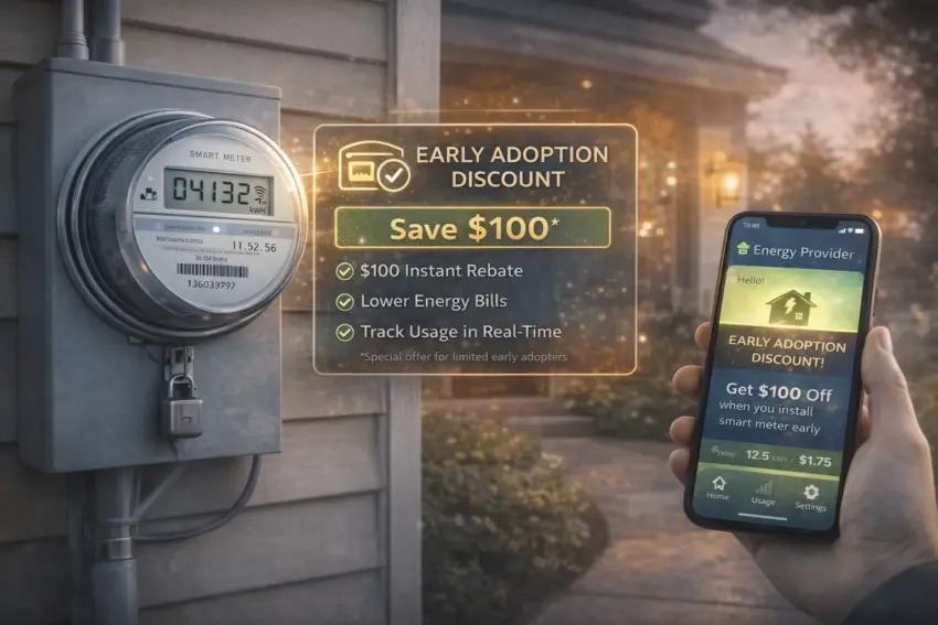 Energy Providers Offer Smart Meter Discounts for Early Adoption