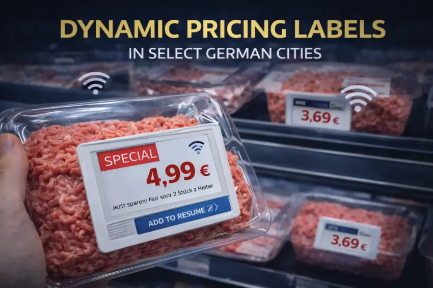 Retailers Test Dynamic Pricing Labels in Select German Cities