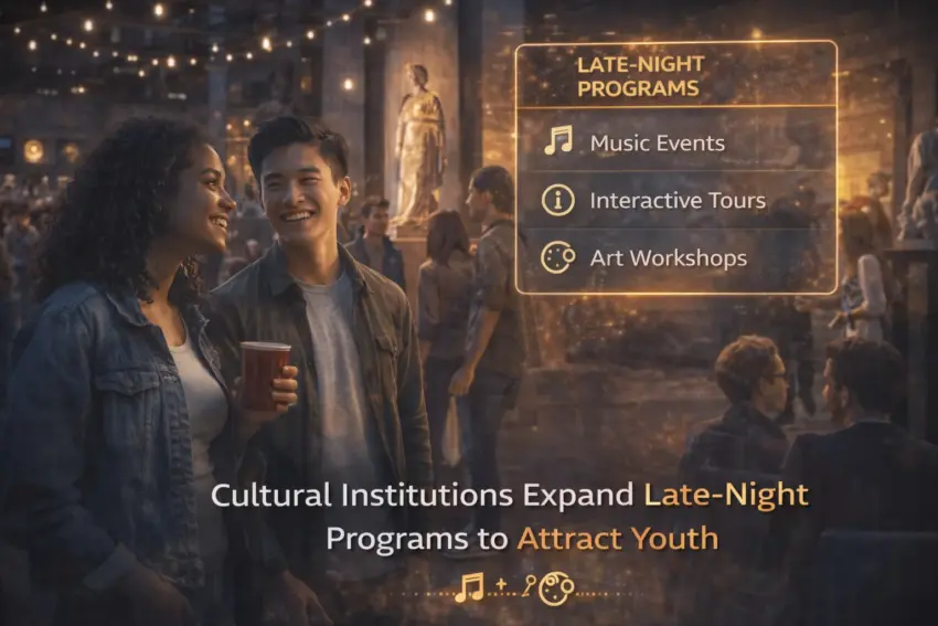 Cultural Institutions Expand Late-Night Programs to Attract Youth