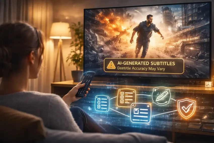 Streaming Platforms Face New Guidelines on AI-Generated Subtitles